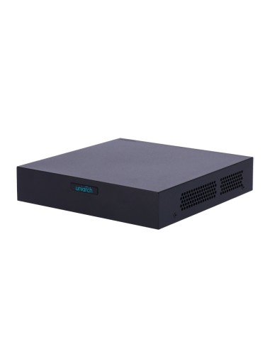 VIDEOGRABADOR 5N1 - UNIARCH - 4 CH HDTVI / HDCVI / AHD / CVBS + 2 EXTRA IP - AUDIO  - ADMITE 1 DISCO DURO DE HASTA 6TB