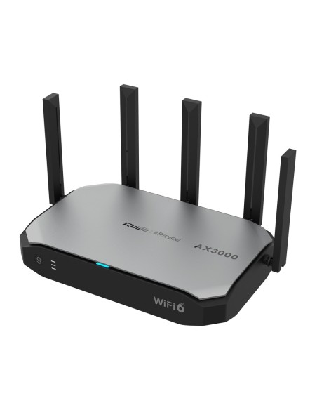 REYEE ROUTER WI-FI CLOUD CON MESH - WI-FI 6 2X2 | 5 PUERTOS RJ45 10/100 /1000 MBPS - ADMITE HASTA 4 WAN PARA FAILOVER O BALANCEO