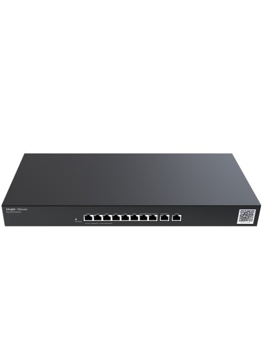 REYEE ROUTER CONTROLADOR CLOUD - 9 PUERTOS  LAN + 1 PUERTO WAN - 10 PUERTOS RJ45 10/100 /1000 MBPS - ADMITE HASTA 4 WAN PARA FAI