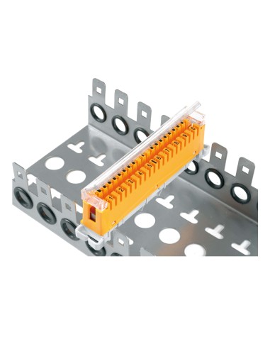 SUPPORT 10 RÉGLETTES TB 10 PAIRS TELEVES 2182