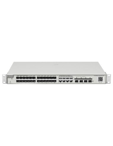 REYEE SWITCH CLOUD CAPA 3 - 24 PUERTOS SFP GIGABIT  (8 PUERTOS COMBO RJ45) - 4 PUERTOS SFP+ 10 GBPS - STATIC LAG/DHCP SNOOP/IGMP