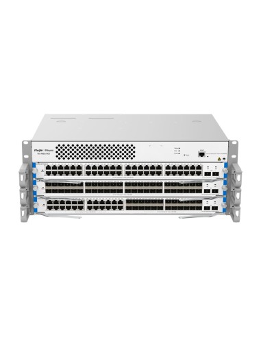 REYEE SWITCH MODULAR DE CHASIS L3 - 3 SLOT DE EXPANSIÓN (TAMAÑO TOTAL DE 4U) - HASTA 144 PUERTOS GE / 144 SFP GE / 48 SFP+ - STA