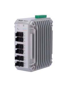 REYEE SWITCH INDUSTRIAL POE CLOUD CAPA 2 - 8 PUERTOS POE+ GIGABIT + 4 PUERTOS SFP GIGABIT - 30W POR PUERTO 802.3AF/AT / MÁXIMO 2