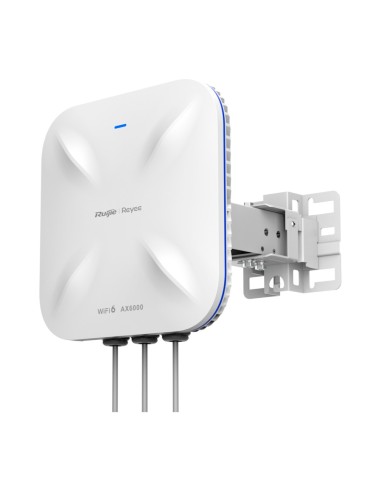 REYEE - AP DIRECCIONAL WI-FI 6 ALTA DENSIDAD - FRECUENCIA 2.4 Y 5 GHZ / 160MHZ ANCHO DE CANAL - SOPORTA 802.11A/B/G/N/AC/AX - VE