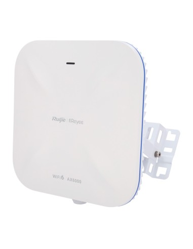 REYEE - AP OMNIDIRECCIONAL WI-FI 6 ALTA DENSIDAD - APTO PARA EXTERIORES IP68 - SOPORTA 802.11A/B/G/N/AC/AX - VELOCIDAD TRANSMISI