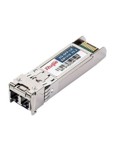 RUIJIE MÓDULO TRANSCEPTOR SFP+ - LONGITUD DE ONDA 1310 NM - FIBRA MONOMODO - CONECTOR LC DÚPLEX - MÁXIMA DISTANCIA 10 KM - 10GBP