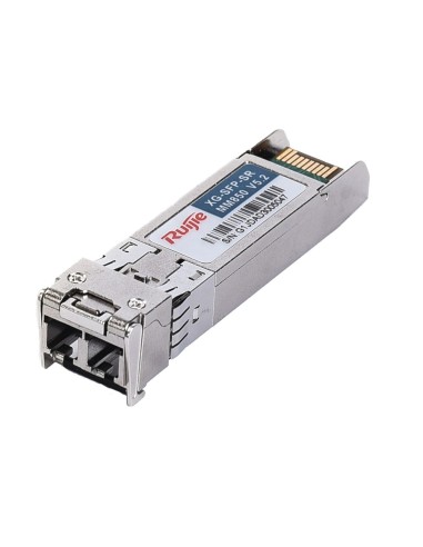 RUIJIE MÓDULO TRANSCEPTOR SFP+ - LONGITUD DE ONDA 850 NM - FIBRA MULTIMODO - CONECTOR LC DÚPLEX - MÁXIMA DISTANCIA 300 M - 10GBP