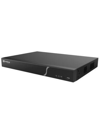 SAFIRE SMART - GRABADOR NVR PARA CÁMARAS IP GAMA B2 - 16CH PUERTOS POE / COMPRESIÓN H.265S / 2HDD - RESOLUCIÓN HASTA 12MPX / ANC