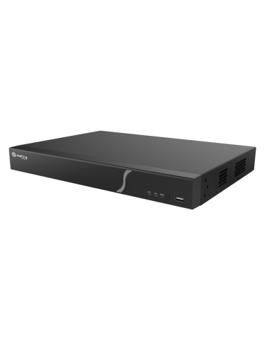 SAFIRE SMART - GRABADOR NVR PARA CÁMARAS IP GAMA B2 - 32CH VÍDEO / COMPRESIÓN H.265S / 2HDD - RESOLUCIÓN HASTA 12MPX / ANCHO DE