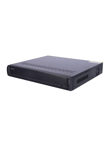 SAFIRE SMART - GRABADOR NVR PARA CÁMARAS IP GAMA B2 - 16CH PUERTOS POE / COMPRESIÓN H.265S / 4HDD - RESOLUCIÓN HASTA 12MPX / ANC