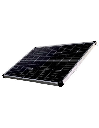 SAFIRE - PANEL SOLAR DE 200W - TENSIÓN NONIMAL 18V - MONOCRISTALINO - SOPORTE PARA ANCLAJE EN MÁSTIL