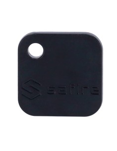 LLAVERO TAG DE PROXIMIDAD - ID POR RADIOFRECUENCIA - EM PASIVO | COLOR NEGRO - BAJA FRECUENCIA 125 KHZ - LIGERO Y PORTABLE - MÁX