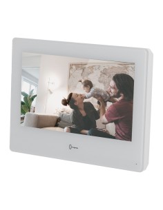 MONITOR PARA VIDEOPORTERO - PANTALLA TFT 7&QUOT; - AUDIO BIDIRECCIONAL - TCP/IP, WIFI Y SIP - INSTALACIÓN DE 2 APLICACIONES ANDR