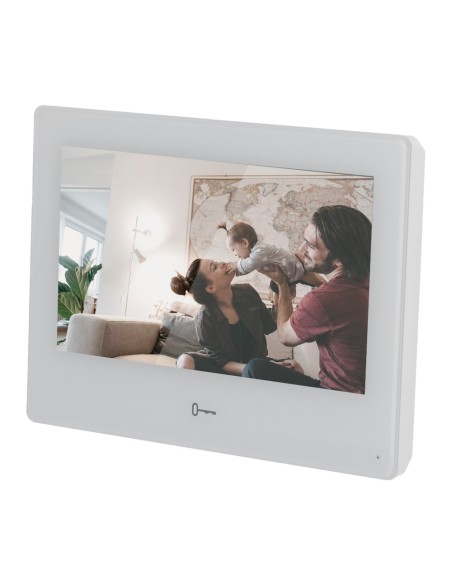 MONITOR PARA VIDEOPORTERO - PANTALLA TFT 7&QUOT; - AUDIO BIDIRECCIONAL - TCP/IP, WIFI Y SIP - INSTALACIÓN DE 2 APLICACIONES ANDR