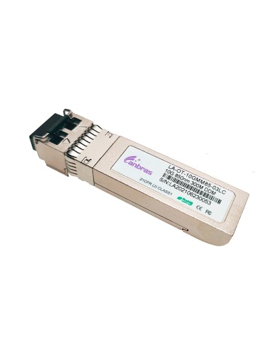 MÓDULO TRANSCEPTOR SFP+ - LONGITUD DE ONDA 850 NM - FIBRA MULTIMODO - CONECTOR LC DÚPLEX - MÁXIMA DISTANCIA 300 M - 10GBPS - 10G