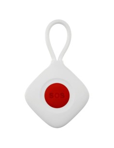 SOS BUTTON (PANIC) - WIRELESS - LIGHTWEIGHT WITH KEY LOOP - ACTIVATES THE ALARM PANEL - PANEL ARMED OR DISARMED - SUITABLE FOR 