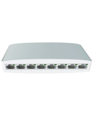 SWITCH DE SOBREMESA - 8 PUERTOS FAST ETHERNET - VELOCIDAD 10/100 MBPS - PLUG &AMP; PLAY - SOPORTA IEEE802.3X - SOPORTA MDI/MDI-X