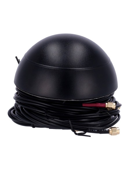 TELTONIKA ANTENA - COMBO LTE/WI-FI/GNSS - MONTAJE TECHO VEHÍCULO - CONECTORES SMA - CERTIFICADO PARA EXTERIOR IP65 - CABLES RG17