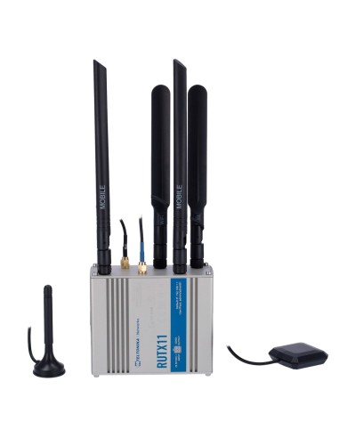 TELTONIKA ROUTER 4G INDUSTRIAL - DUAL SIM 4G CAT 6 - WI-FI 5 - BLUETOOTH LE 4.0 - POSICIONAMIENTO GNSS - 4 PUERTOS ETHERNET RJ45