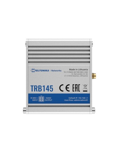 TELTONIKA GATEWAY 4G INDUSTRIAL - 4G CAT 1 / 3G / 2G - PUERTO RS485 - CONECTOR MICRO USB - DISEÑO COMPACTO