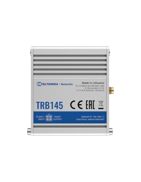 TELTONIKA GATEWAY 4G INDUSTRIAL - 4G CAT 1 / 3G / 2G - PORT RS485 - MICRO USB CONNECTOR - COMPACT DESIGN