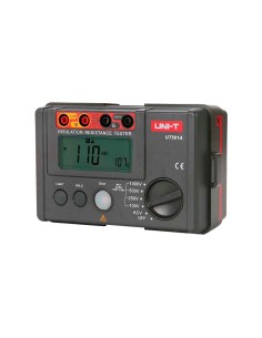 MEDIDOR DE RESISTENCIA DE AISLAMIENTO ELÉCTRICO - DISPLAY LCD DE HASTA 2000 CUENTAS - MEDICIÓN DE VOLTAJE AC HASTA 600V - APAGAD