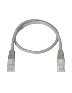 CABLE UTP SAFIRE - ETHERNET - CONECTORES RJ45 - CATEGORÍA 5E - 0.3 M - COLOR GRIS