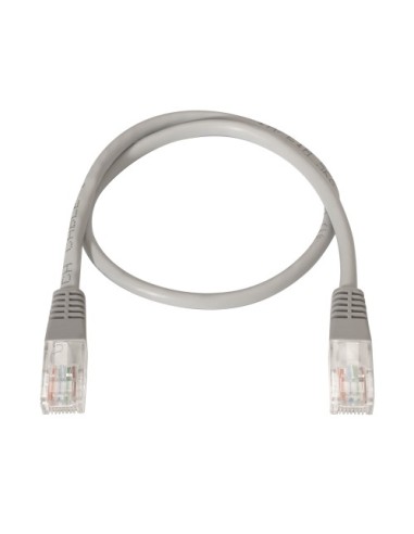 CABLE UTP SAFIRE - ETHERNET - CONECTORES RJ45 - CATEGORÍA 5E - 0.3 M - COLOR BLANCO