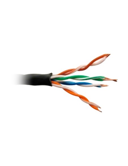 CABLE UTP - CATEGORÍA 5E - ROLLO DE 305 METROS - CONDUCTOR OFC, PUREZA 99.9% COBRE - DIÁMETRO 5.5 MM - CUBIERTA ESPECIAL PARA EX