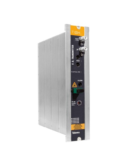 TRANSMISOR OPTICO SMATV (SIN CANAL DE RETORNO) 1310NM, PO 10dBM TELEVES 233311