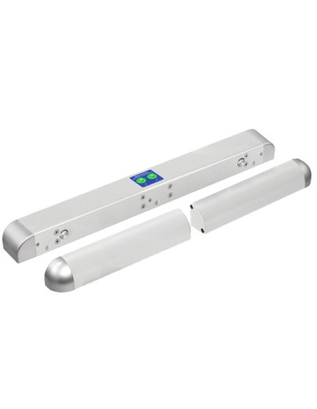 CERRADURA DE SEGURIDAD ELÉCTRICA DOBLE - MODO DE APERTURA FAIL SAFE (NC) - FUERZA DE RETENCIÓN 1000 KG | SENSOR DE PUERTA - LED