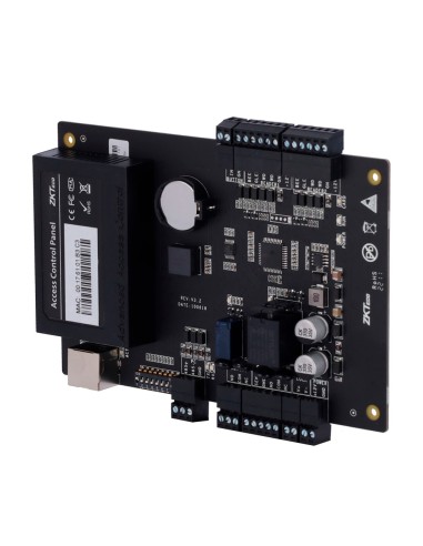 CONTROLADORA DE ACCESO - TARJETA, QR O PIN - COMUNICACIÓN TCP/IP - 2 LECTORES POR WIEGAND - SALIDA DE RELÉ PARA 1 PUERTA - SOFTW