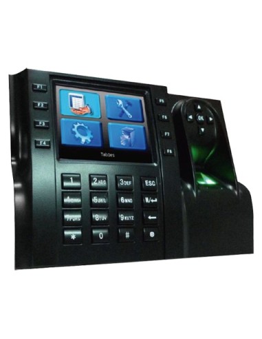 CONTROL DE PRESENCIA - HUELLA, TARJETAS EM/MF Y PIN - 8.000 HUELLAS | 100.000 REGISTROS - 3.5&QUOT; TFT | TCP/IP, USB Y TECLAS D