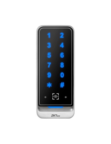 LECTOR DE ACCESO - ACCESO POR CÓDIGO QR, TARJETA EM Y PIN - INDICADOR LED Y ACÚSTICO - WIEGAND 26/34 | RS485 - COMPATIBLE CON CO