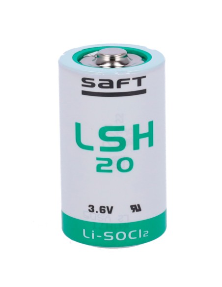 SAFT - PACK DE PILAS LSH20 - VOLTAJE 3.6 V - LITIO / 10 UNIDADES - CAPACIDAD NOMINAL 13000 MAH - COMPATIBLE CON RSI VIDEOFIED