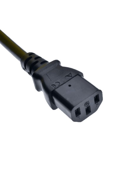 CABLE DE ALIMENTACION - PARA CPU - CONECTOR C13 A  C14 - 250VAC / 10A - 200CM DE LARGO