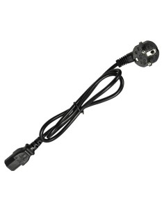 CABLE TO PLUG - CONNECTOR QT3 - COMPATIBLE WITH TYPE F PLUGS - 250VAC / 16A MAX - 140CM LONG 2