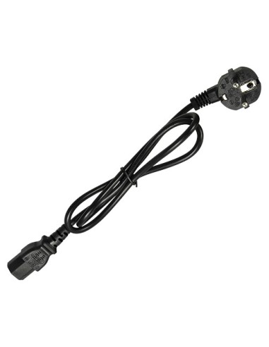 CABLE A ENCHUFE - CONECTOR QT3 - COMPATIBLE CON ENCHUFES TIPO F - 250VAC / 16A MAX - 140CM DE LARGO