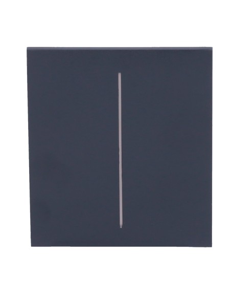 PANEL TÁCTIL PARA INTERRUPTOR DE LUZ DOBLE  - COMPATIBLE CON AJ-LIGHTCORE-2G - RETROILUMINACIÓN LED - PANEL TÁCTIL CENTRAL SIN C