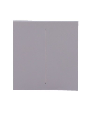 PANEL TÁCTIL PARA INTERRUPTOR DE LUZ DOBLE  - COMPATIBLE CON AJ-LIGHTCORE-2G - RETROILUMINACIÓN LED - PANEL TÁCTIL CENTRAL SIN C