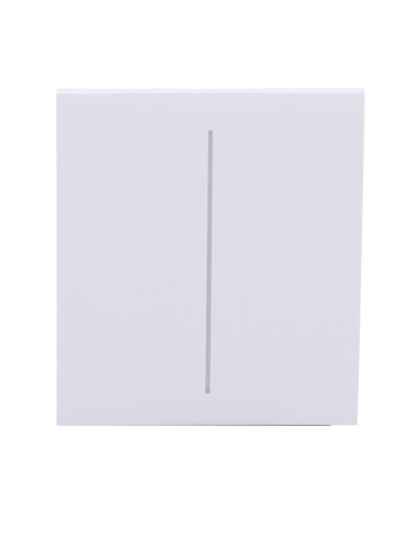 PANEL TÁCTIL PARA INTERRUPTOR DE LUZ DOBLE  - COMPATIBLE CON AJ-LIGHTCORE-2G - RETROILUMINACIÓN LED - PANEL TÁCTIL CENTRAL SIN C