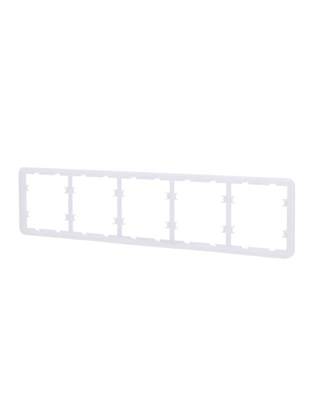 MARCO PARA CINCO DISPOSITIVOS - COMPATIBLE CON 2 X AJ-SIDEBUTTON - COMPATIBLE CON 3 X AJ-CENTERBUTTON - AJAX - LIGHTSWITCH FRAME