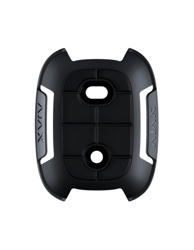 SOPORTE PARA BOTÓN DE EMERGENCIA - COMPATIBLE CON AJ-BUTTON-B Y AJ-DOUBLEBUTTON-B - INSTALACIÓN SENCILLA - COLOR NEGRO