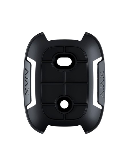SOPORTE PARA BOTÓN DE EMERGENCIA - COMPATIBLE CON AJ-BUTTON-B Y AJ-DOUBLEBUTTON-B - INSTALACIÓN SENCILLA - COLOR NEGRO