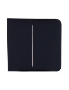 PANEL TÁCTIL PARA UN INTERRUPTOR DOBLE DE LUZ - COMPATIBLE CON AJ-LIGHTCORE-2G - RETROILUMINACIÓN LED - PANEL TÁCTIL LATERAL SIN 2