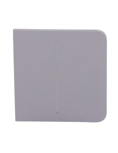 PANEL TÁCTIL PARA INTERRUPTOR DE LUZ DOBLE - COMPATIBLE CON AJ-LIGHTCORE-2G - RETROILUMINACIÓN LED - PANEL TÁCTIL LATERAL SIN CO 2