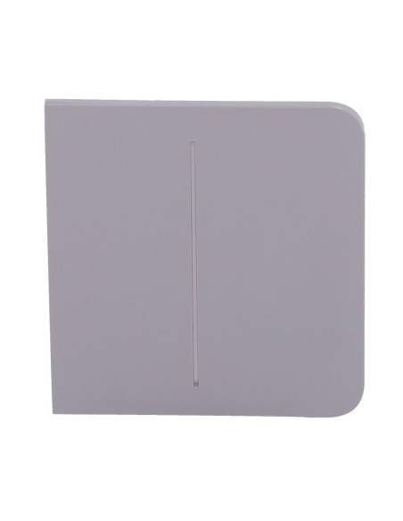 PANEL TÁCTIL PARA INTERRUPTOR DE LUZ DOBLE - COMPATIBLE CON AJ-LIGHTCORE-2G - RETROILUMINACIÓN LED - PANEL TÁCTIL LATERAL SIN CO