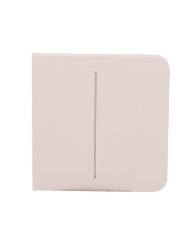 PANEL TÁCTIL PARA INTERRUPTOR DE LUZ DOBLE - COMPATIBLE CON AJ-LIGHTCORE-2G - RETROILUMINACIÓN LED - PANEL TÁCTIL LATERAL SIN CO