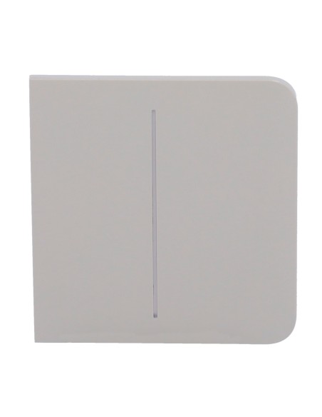 PANEL TÁCTIL PARA INTERRUPTOR DE LUZ DOBLE - COMPATIBLE CON AJ-LIGHTCORE-2G - RETROILUMINACIÓN LED - PANEL TÁCTIL LATERAL SIN CO