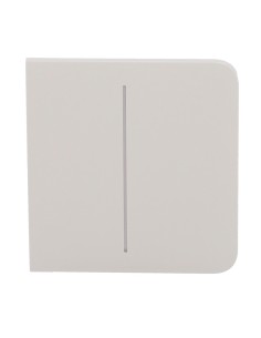 PANEL TÁCTIL PARA INTERRUPTOR DE LUZ DOBLE - COMPATIBLE CON AJ-LIGHTCORE-2G - RETROILUMINACIÓN LED - PANEL TÁCTIL LATERAL SIN CO 2